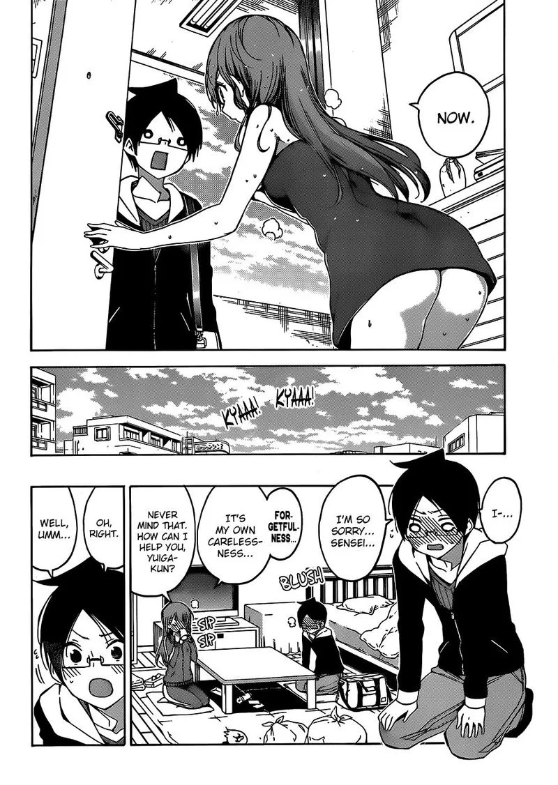 Bokutachi wa Benkyou ga Dekinai Chapter 102 page 3