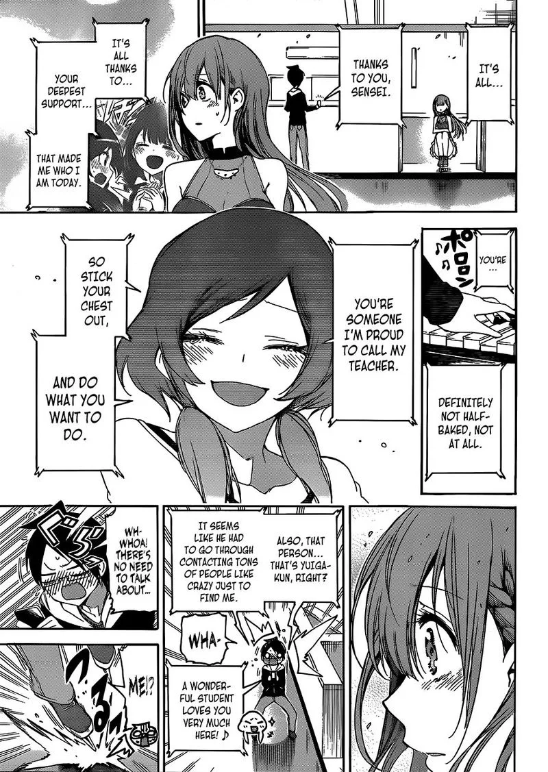 Bokutachi wa Benkyou ga Dekinai Chapter 102 page 12