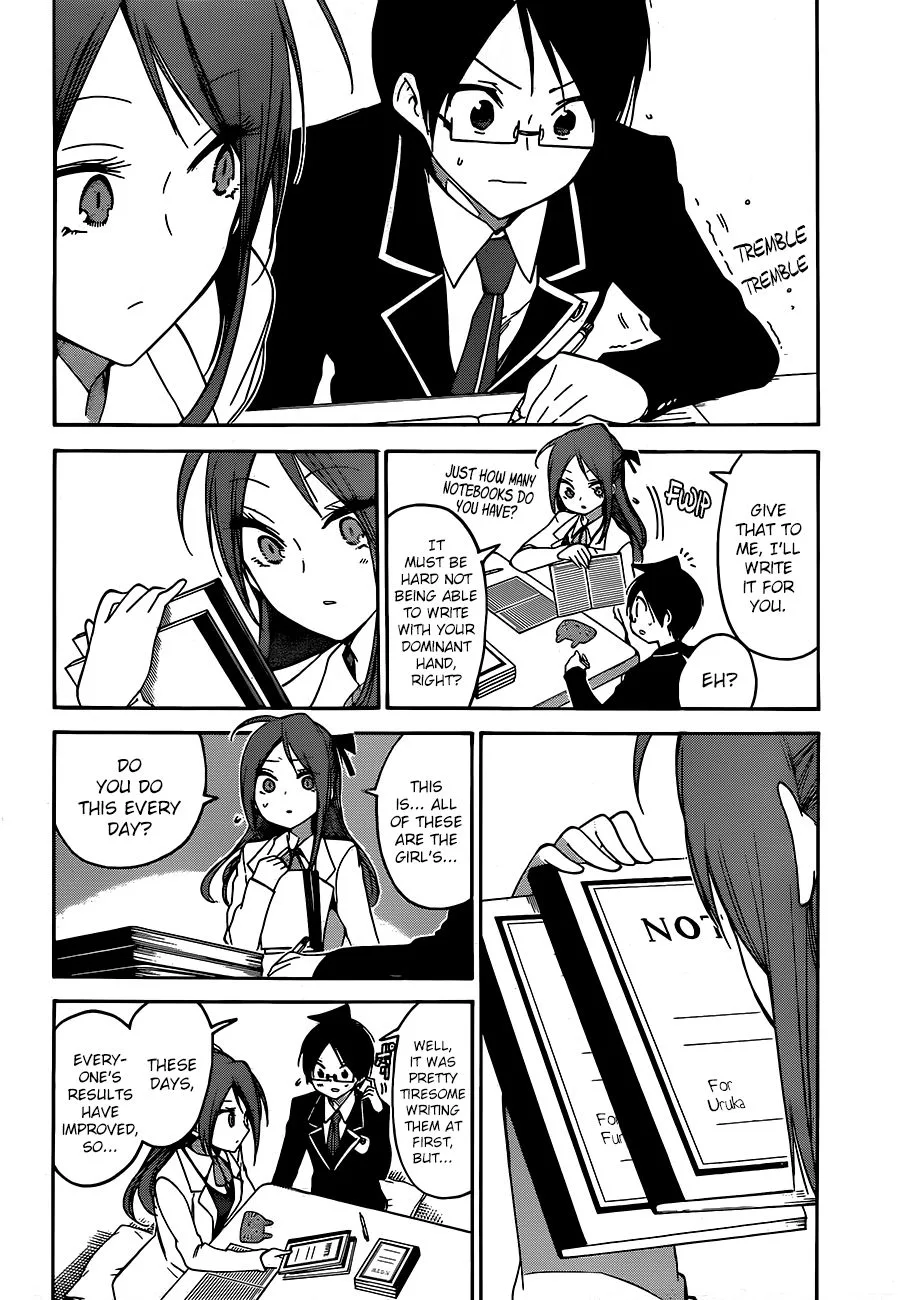 Bokutachi wa Benkyou ga Dekinai Chapter 103 page 12