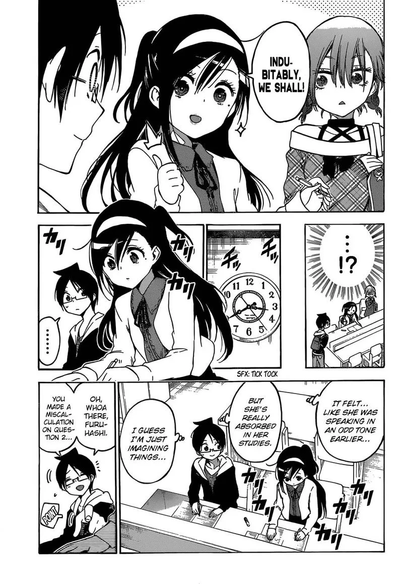 Bokutachi wa Benkyou ga Dekinai Chapter 104 page 7