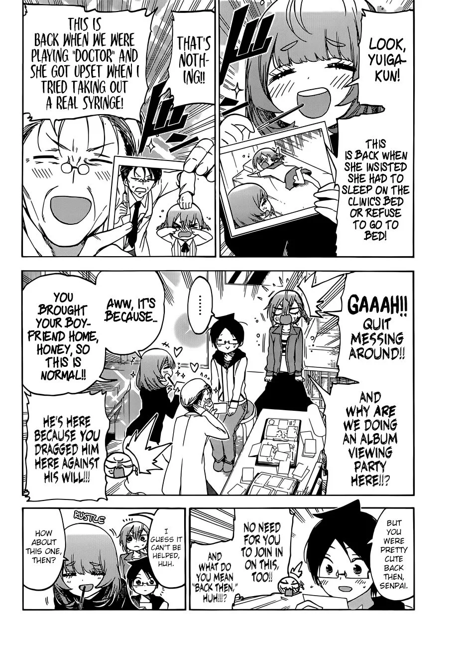 Bokutachi wa Benkyou ga Dekinai Chapter 107 page 10