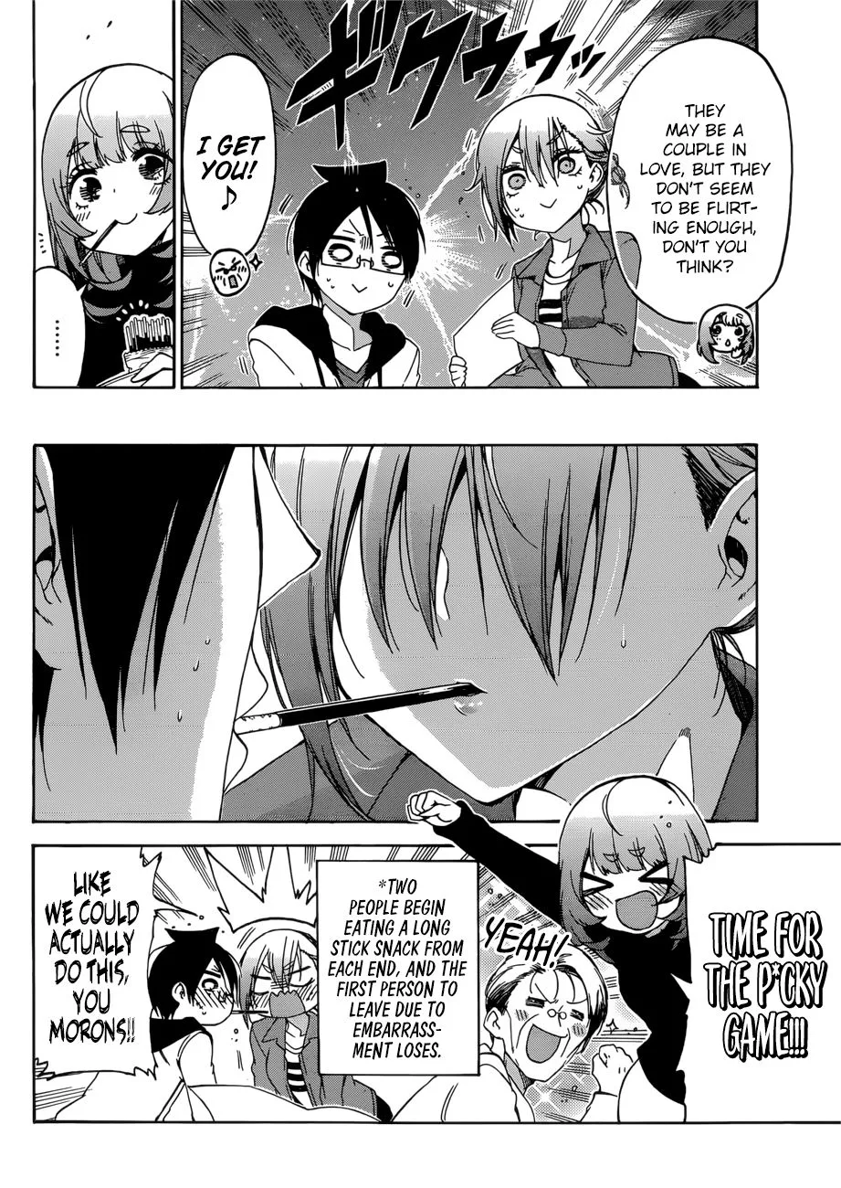 Bokutachi wa Benkyou ga Dekinai Chapter 107 page 12