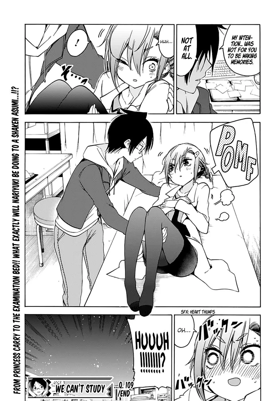 Bokutachi wa Benkyou ga Dekinai Chapter 109 page 19