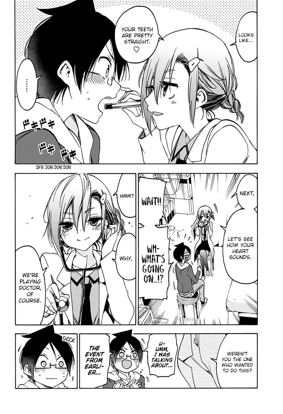 Bokutachi wa Benkyou ga Dekinai Chapter 109 page 12