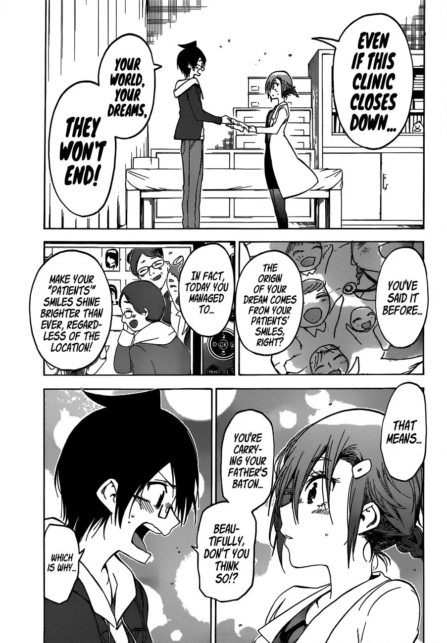 Bokutachi wa Benkyou ga Dekinai Chapter 110 page 13