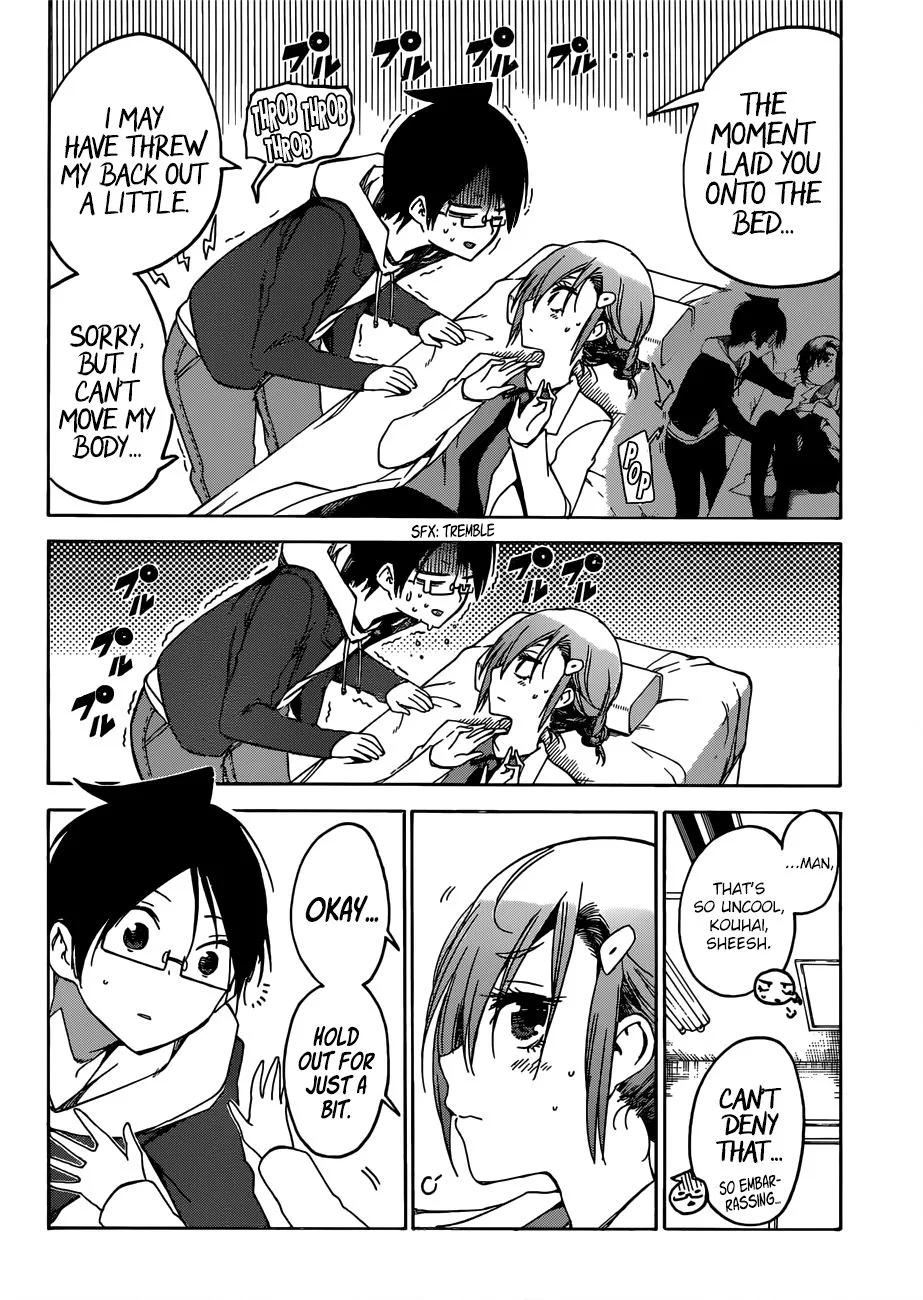 Bokutachi wa Benkyou ga Dekinai Chapter 110 page 4