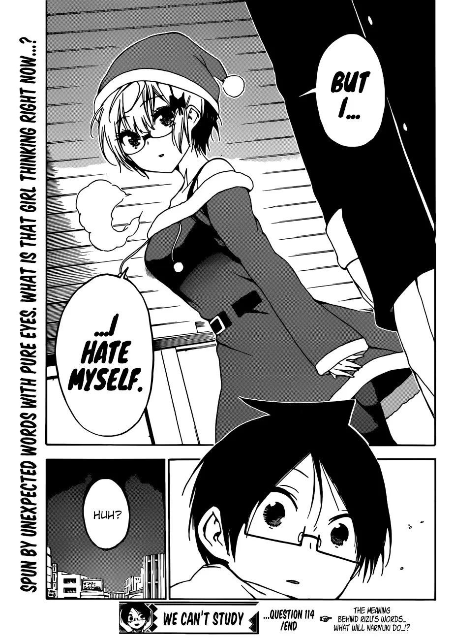 Bokutachi wa Benkyou ga Dekinai Chapter 114 page 19