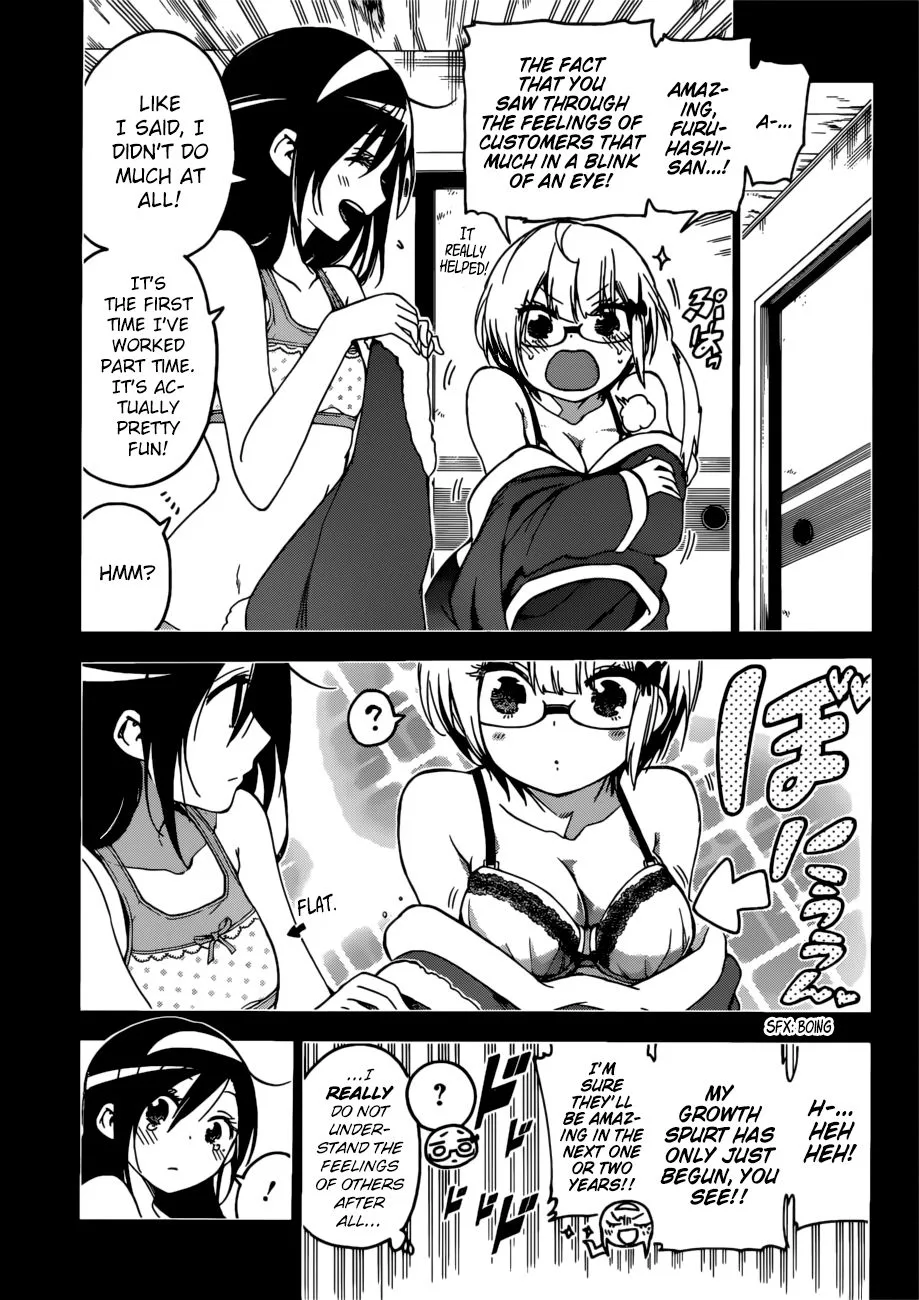 Bokutachi wa Benkyou ga Dekinai Chapter 115 page 9