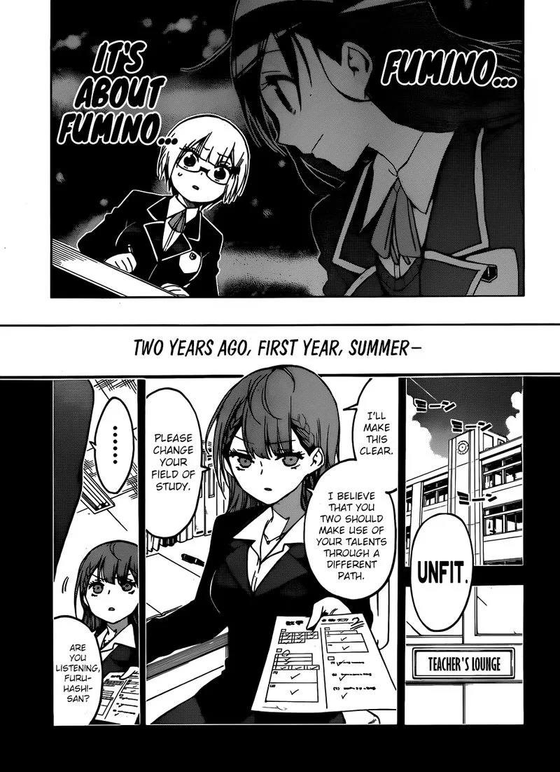 Bokutachi wa Benkyou ga Dekinai Chapter 117 page 3