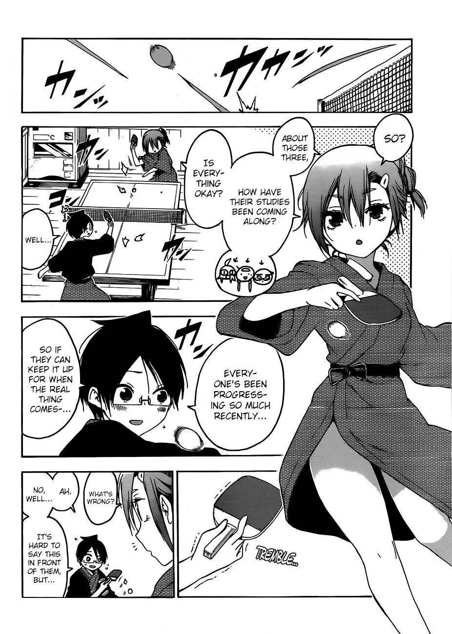 Bokutachi wa Benkyou ga Dekinai Chapter 118 page 14