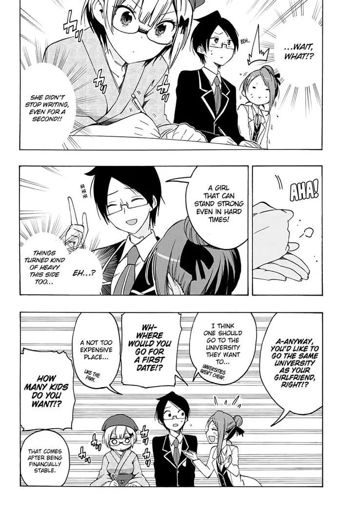 Bokutachi wa Benkyou ga Dekinai Chapter 12 page 8