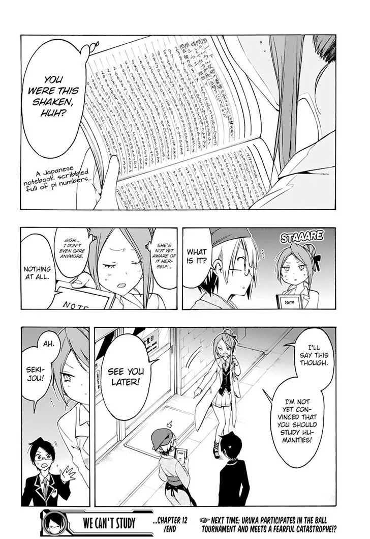 Bokutachi wa Benkyou ga Dekinai Chapter 12 page 17