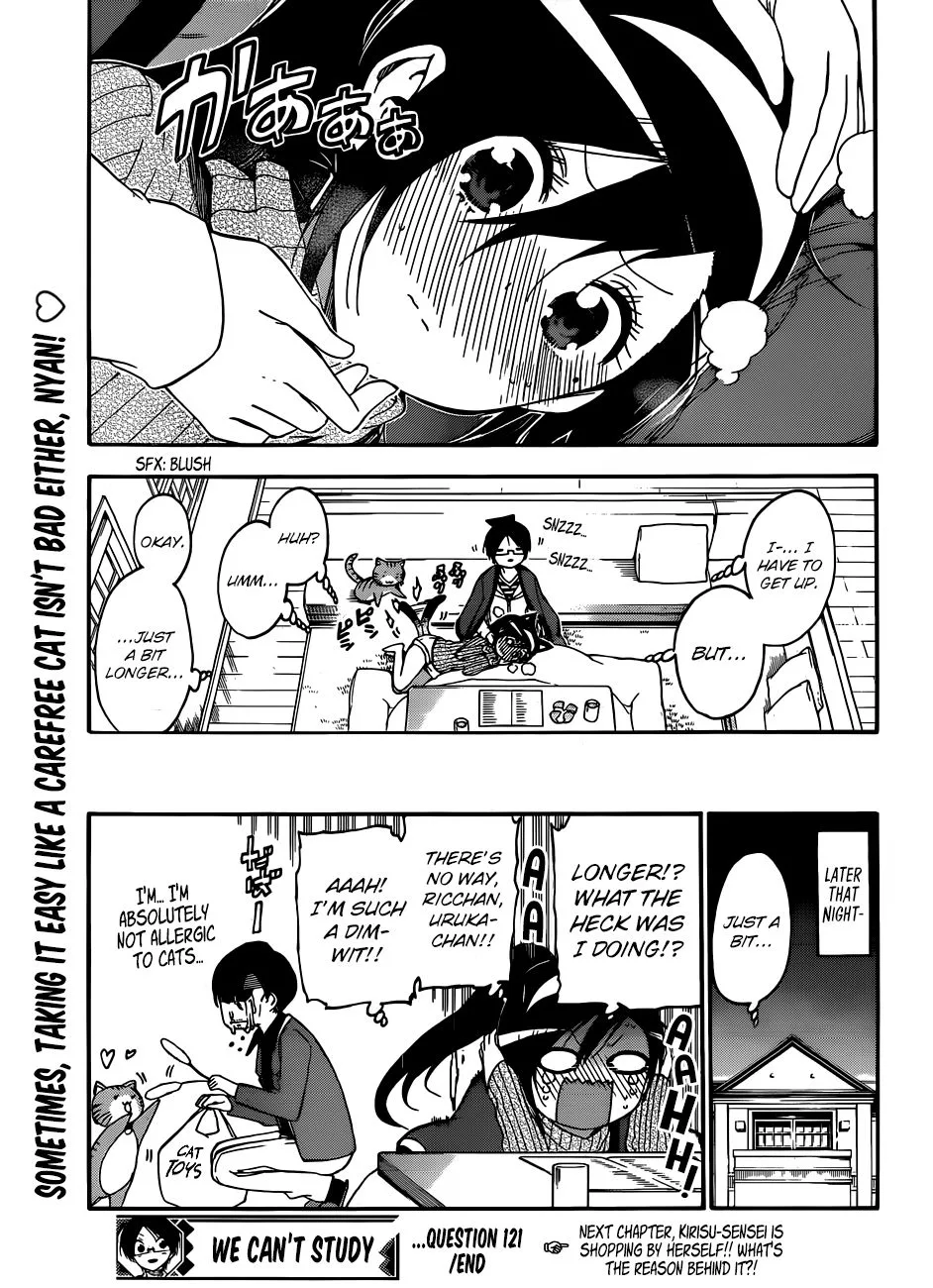 Bokutachi wa Benkyou ga Dekinai Chapter 121 page 19