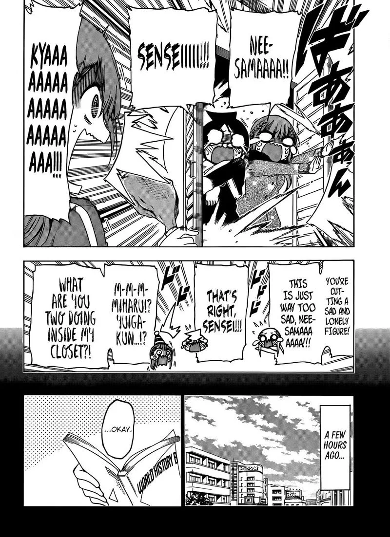 Bokutachi wa Benkyou ga Dekinai Chapter 122 page 4