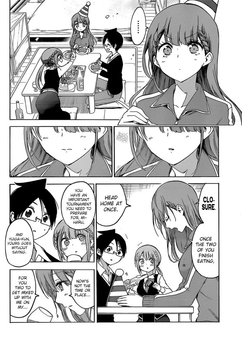 Bokutachi wa Benkyou ga Dekinai Chapter 122 page 12