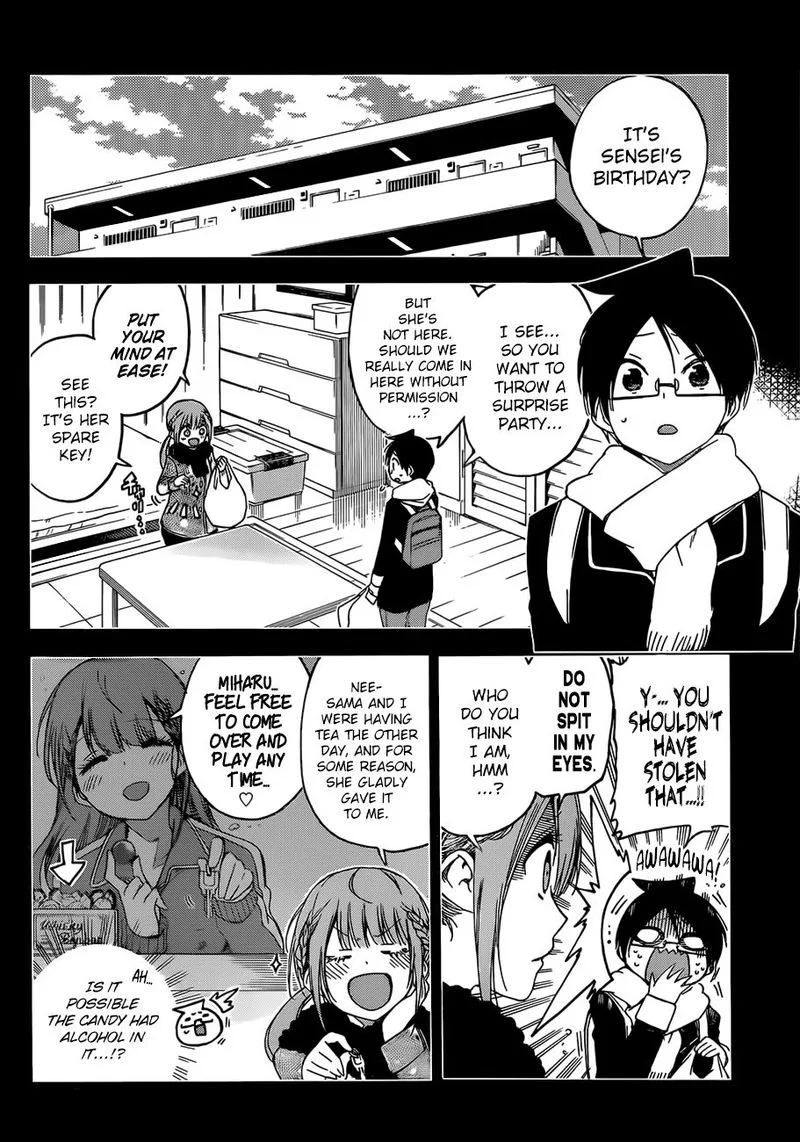 Bokutachi wa Benkyou ga Dekinai Chapter 122 page 6