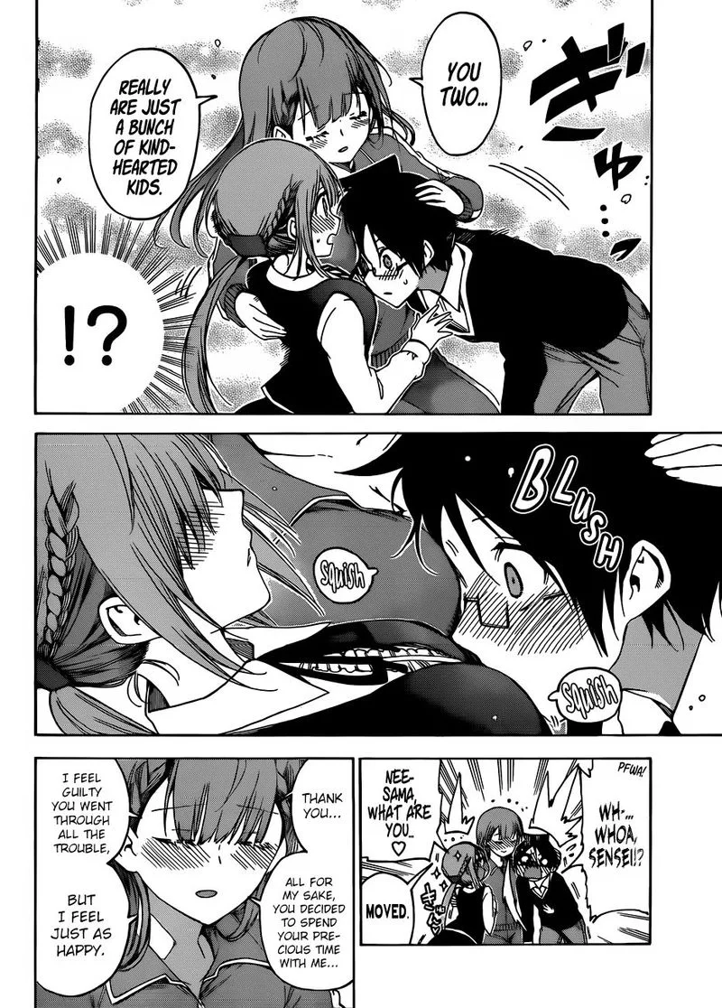 Bokutachi wa Benkyou ga Dekinai Chapter 122 page 14