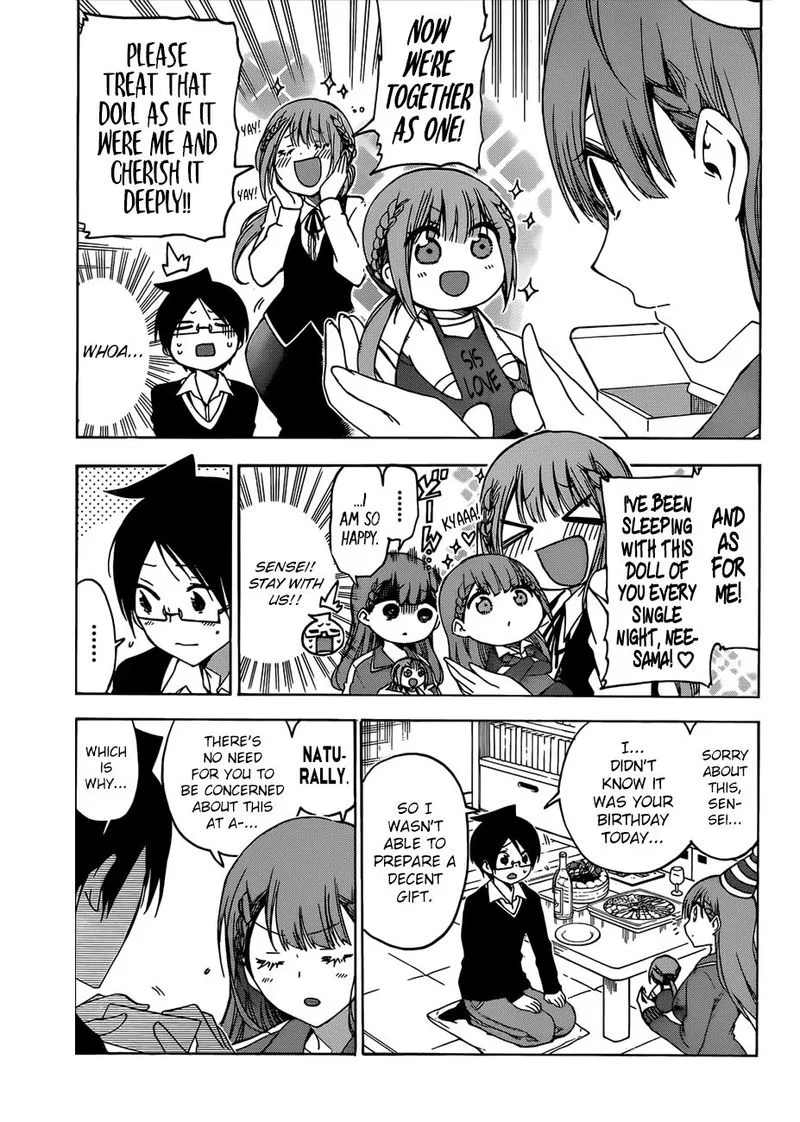 Bokutachi wa Benkyou ga Dekinai Chapter 122 page 9