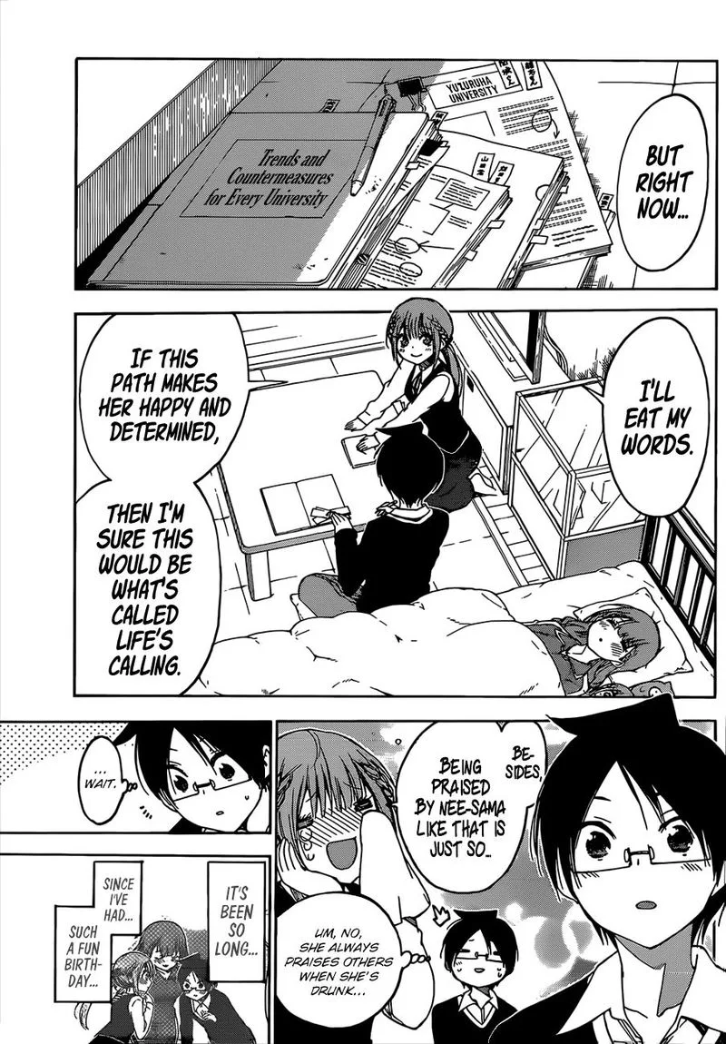 Bokutachi wa Benkyou ga Dekinai Chapter 122 page 17