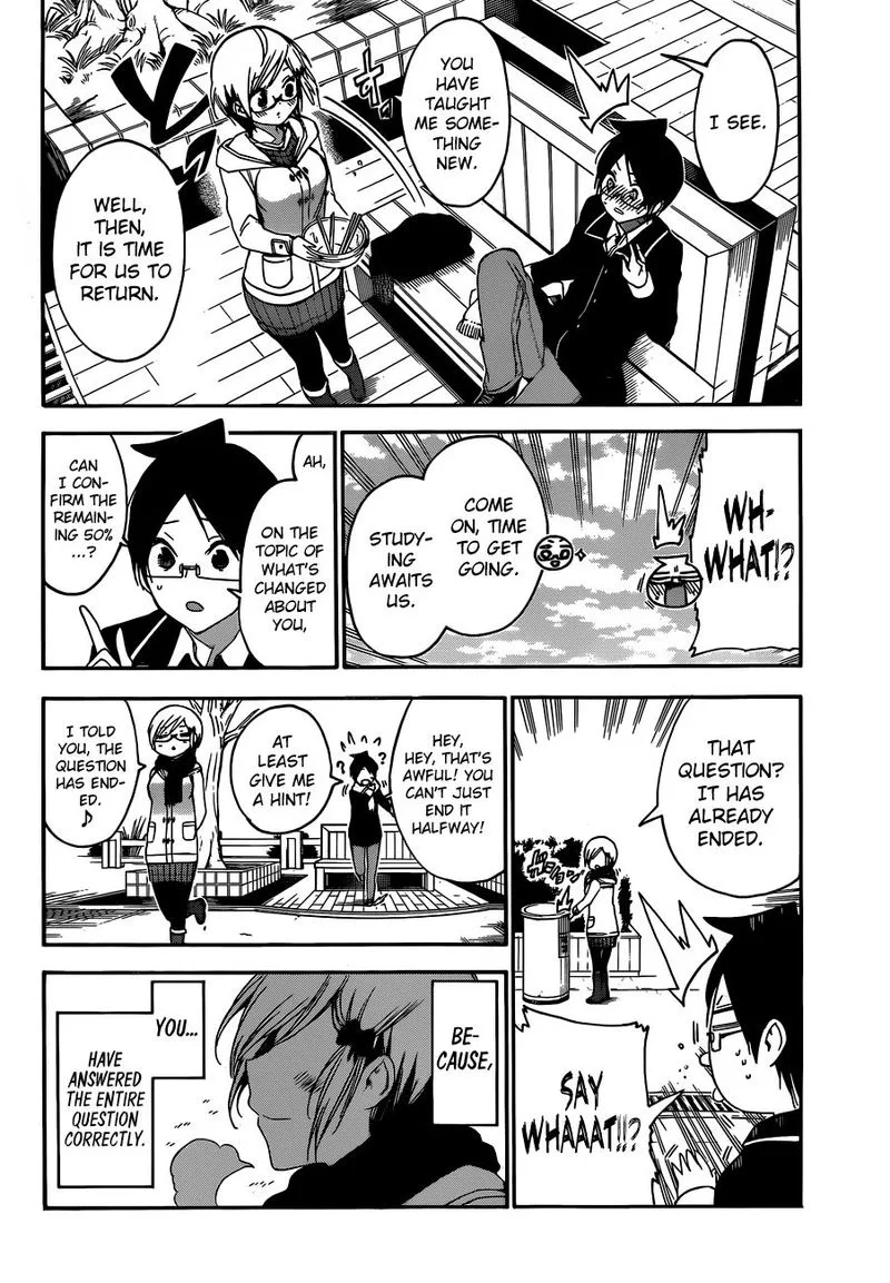 Bokutachi wa Benkyou ga Dekinai Chapter 124 page 18
