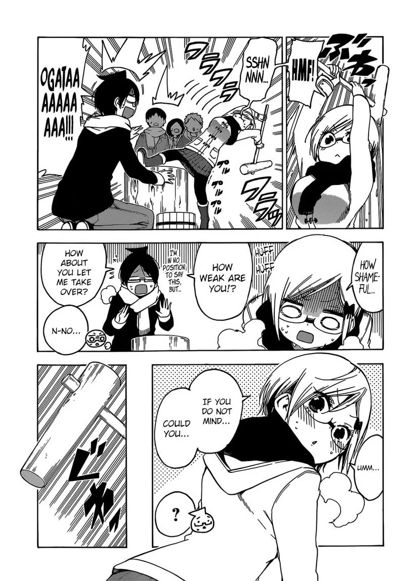 Bokutachi wa Benkyou ga Dekinai Chapter 124 page 9
