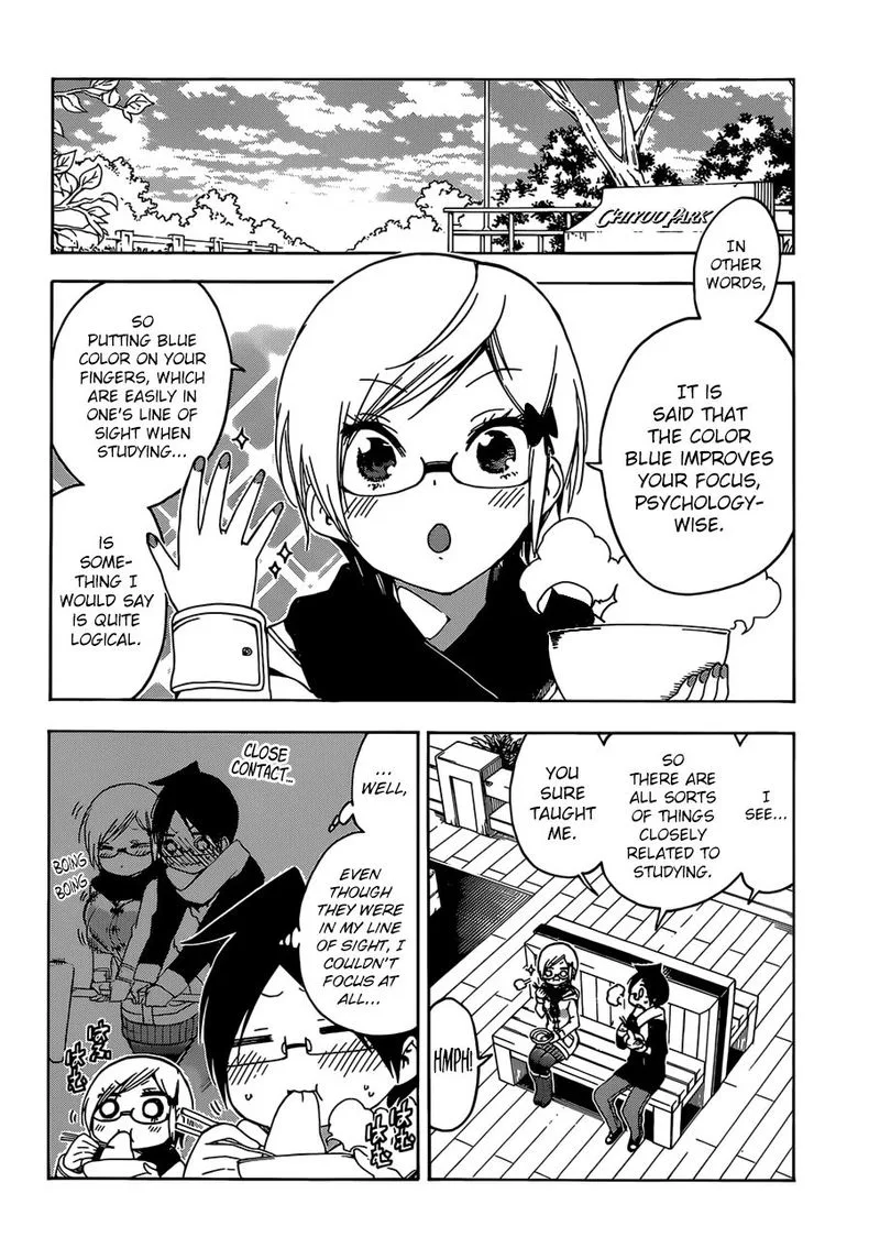 Bokutachi wa Benkyou ga Dekinai Chapter 124 page 12