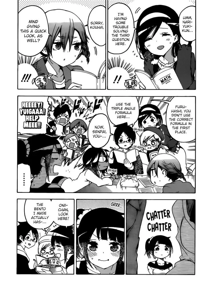 Bokutachi wa Benkyou ga Dekinai Chapter 125 page 9