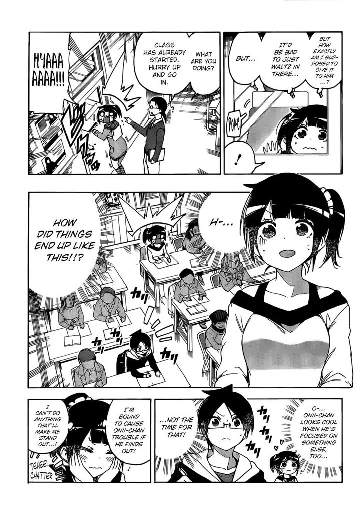 Bokutachi wa Benkyou ga Dekinai Chapter 125 page 5