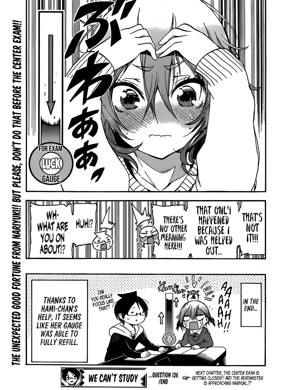 Bokutachi wa Benkyou ga Dekinai Chapter 126 page 19