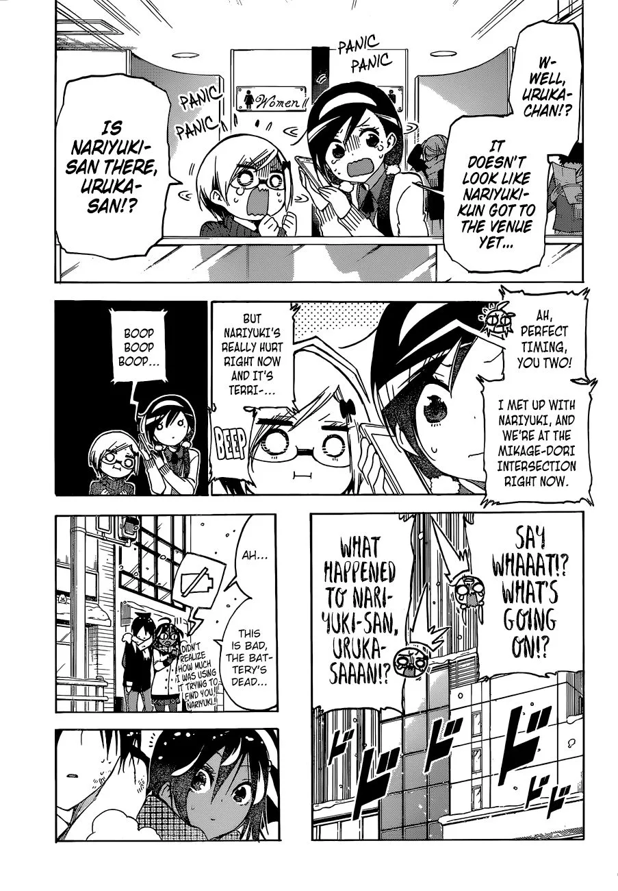 Bokutachi wa Benkyou ga Dekinai Chapter 128 page 10