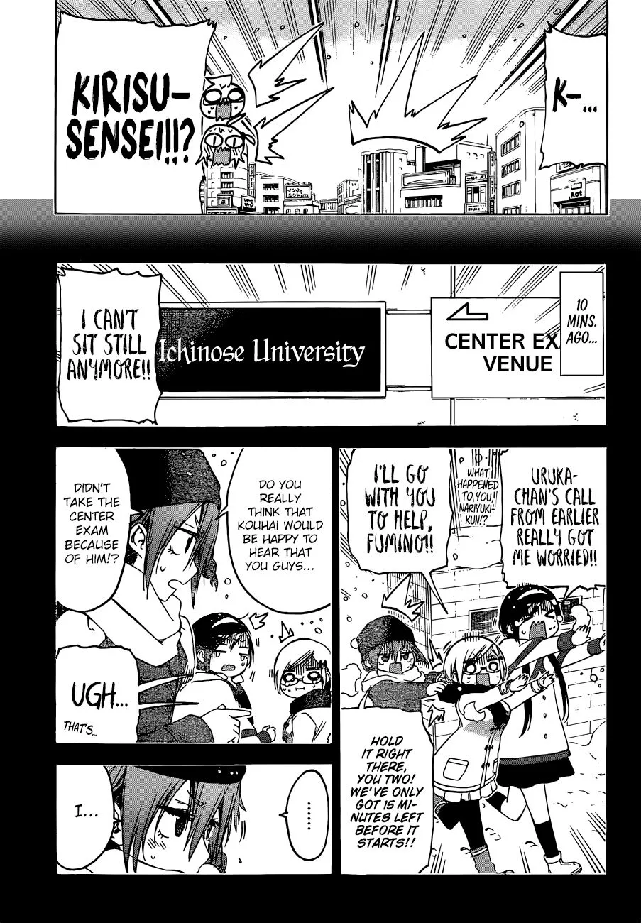 Bokutachi wa Benkyou ga Dekinai Chapter 128 page 16