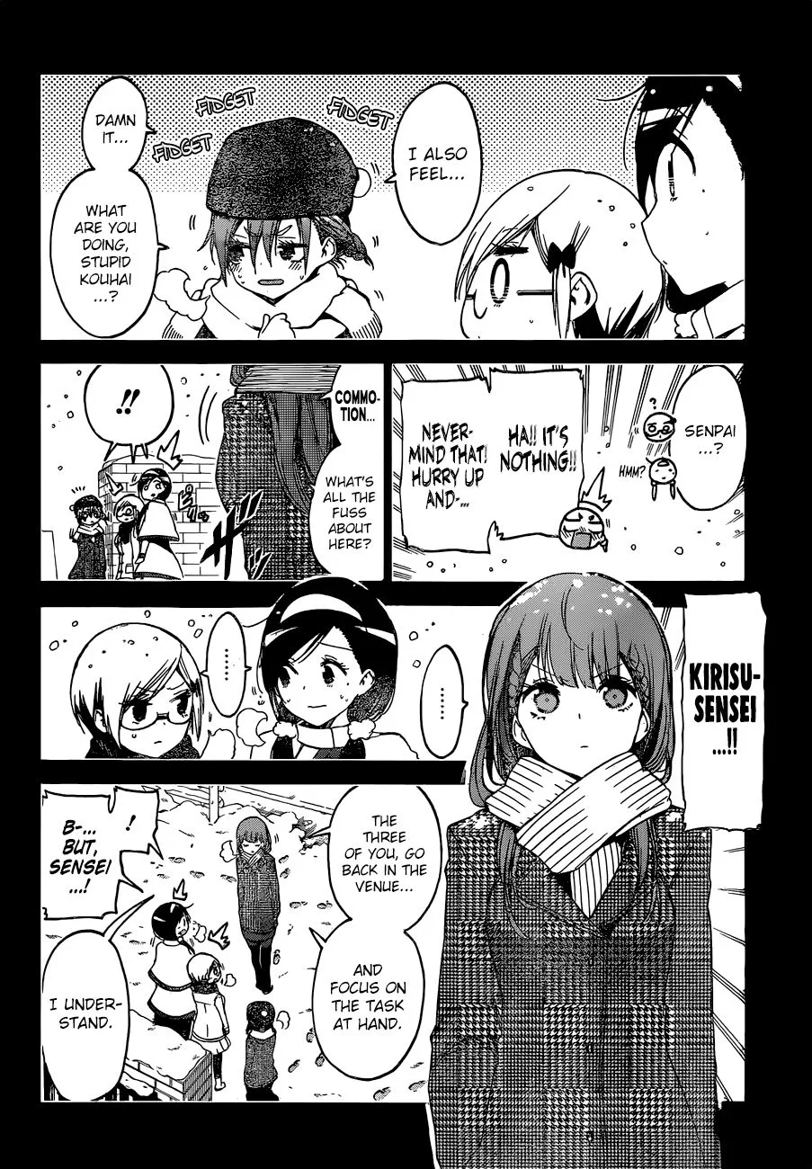 Bokutachi wa Benkyou ga Dekinai Chapter 128 page 17