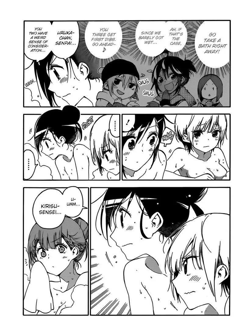 Bokutachi wa Benkyou ga Dekinai Chapter 129 page 13