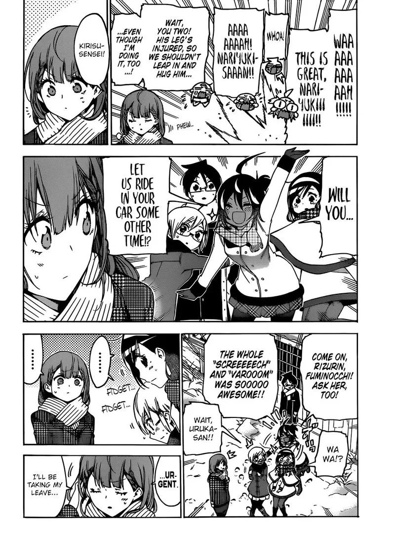Bokutachi wa Benkyou ga Dekinai Chapter 129 page 6