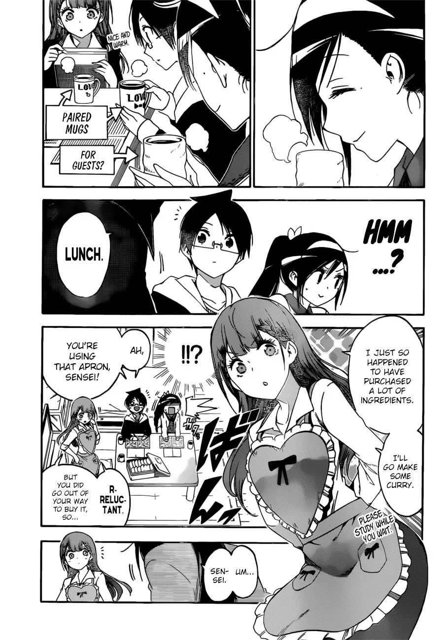 Bokutachi wa Benkyou ga Dekinai Chapter 130 page 8