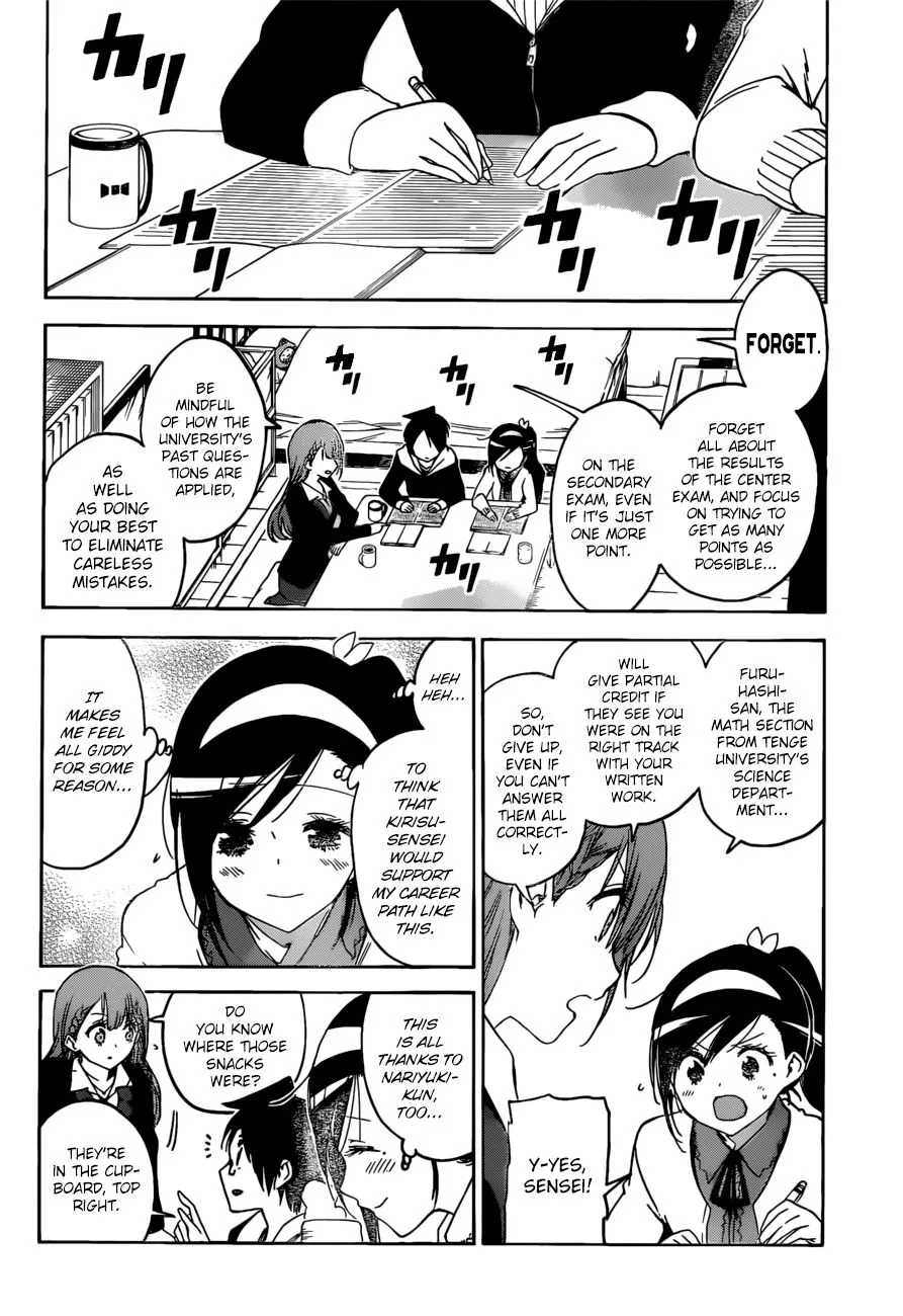 Bokutachi wa Benkyou ga Dekinai Chapter 130 page 7
