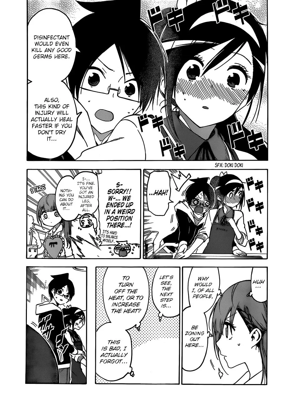 Bokutachi wa Benkyou ga Dekinai Chapter 130 page 12
