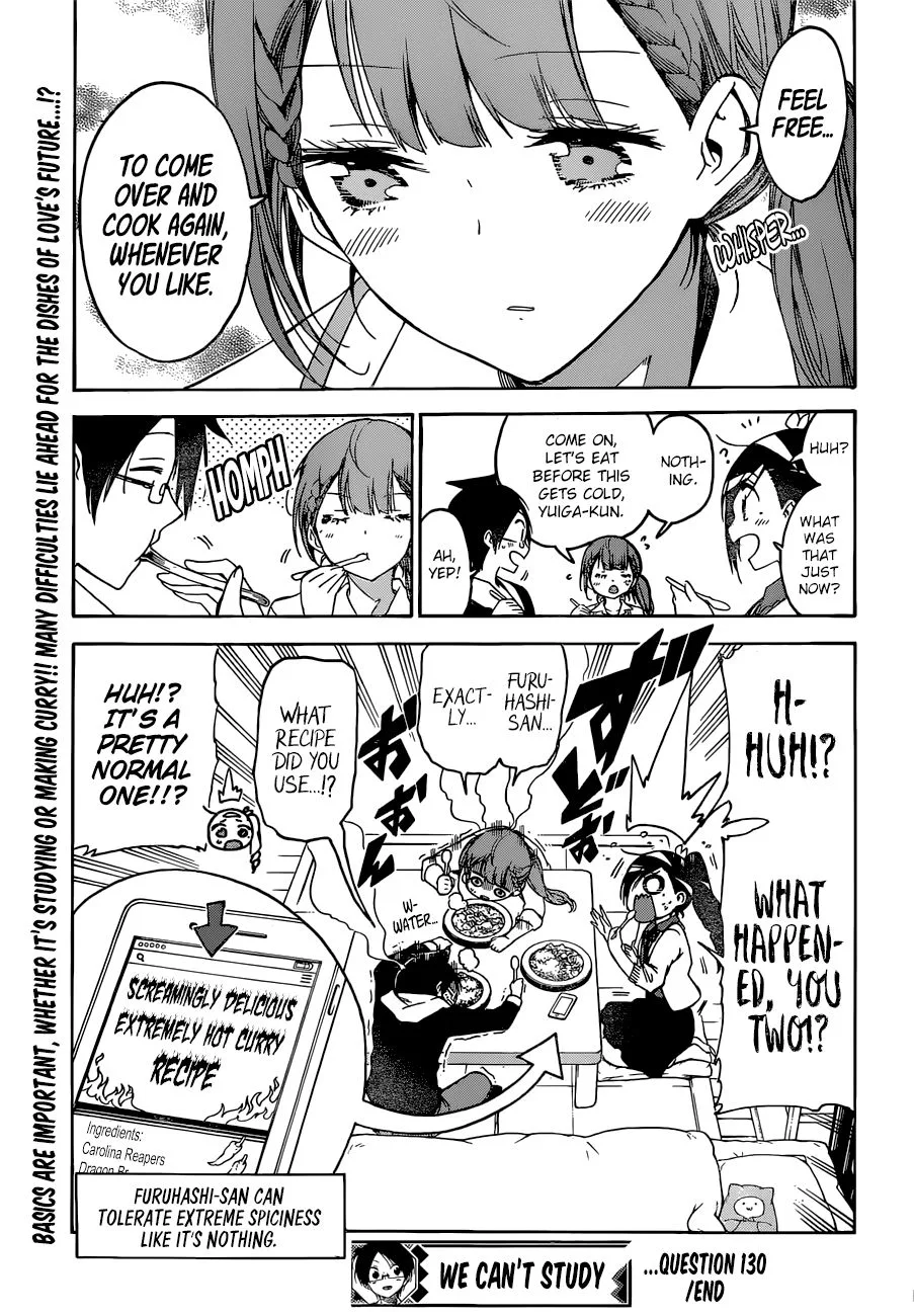 Bokutachi wa Benkyou ga Dekinai Chapter 130 page 20