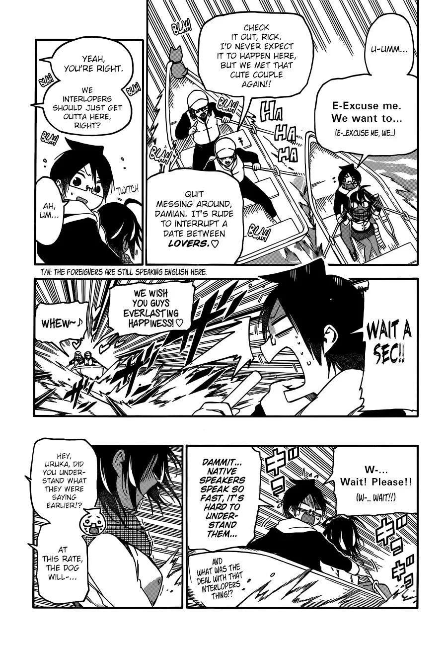 Bokutachi wa Benkyou ga Dekinai Chapter 132 page 11