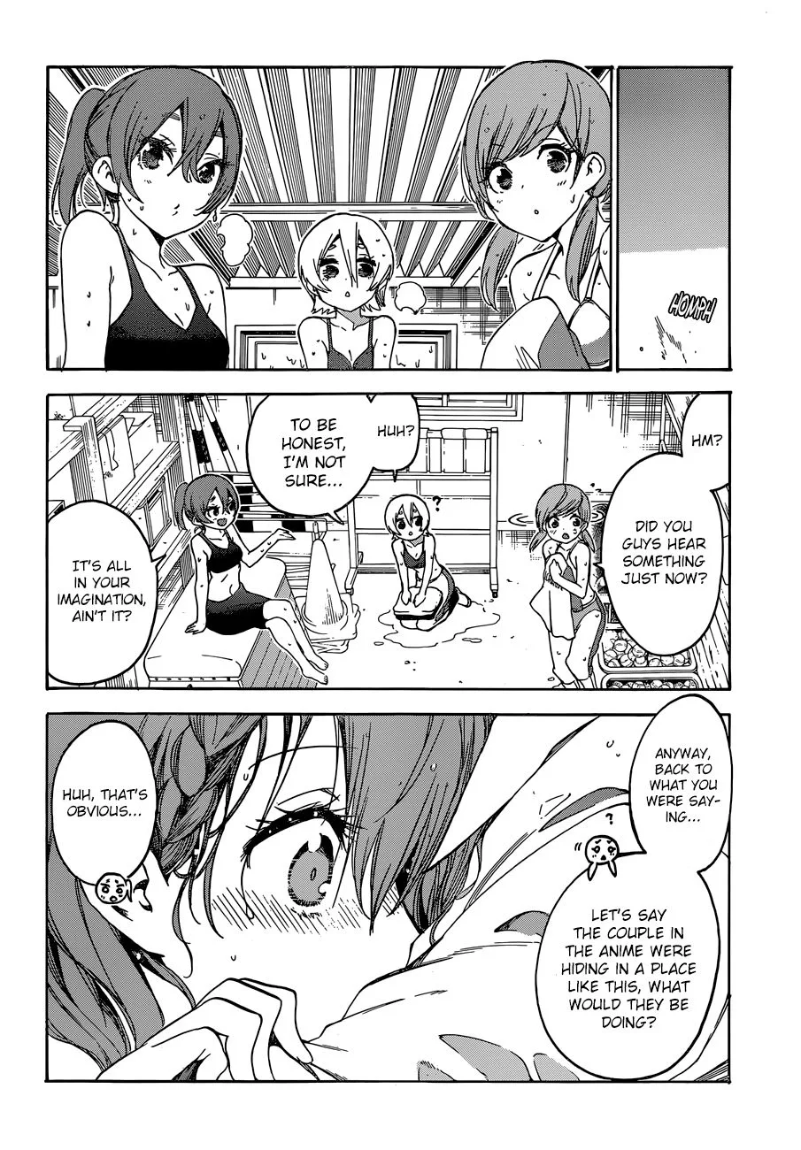 Bokutachi wa Benkyou ga Dekinai Chapter 133 page 12