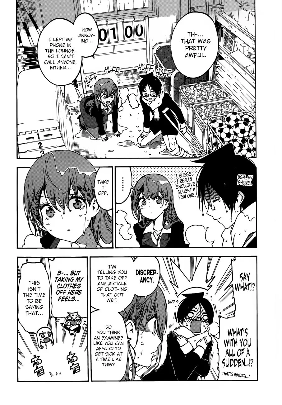 Bokutachi wa Benkyou ga Dekinai Chapter 133 page 6