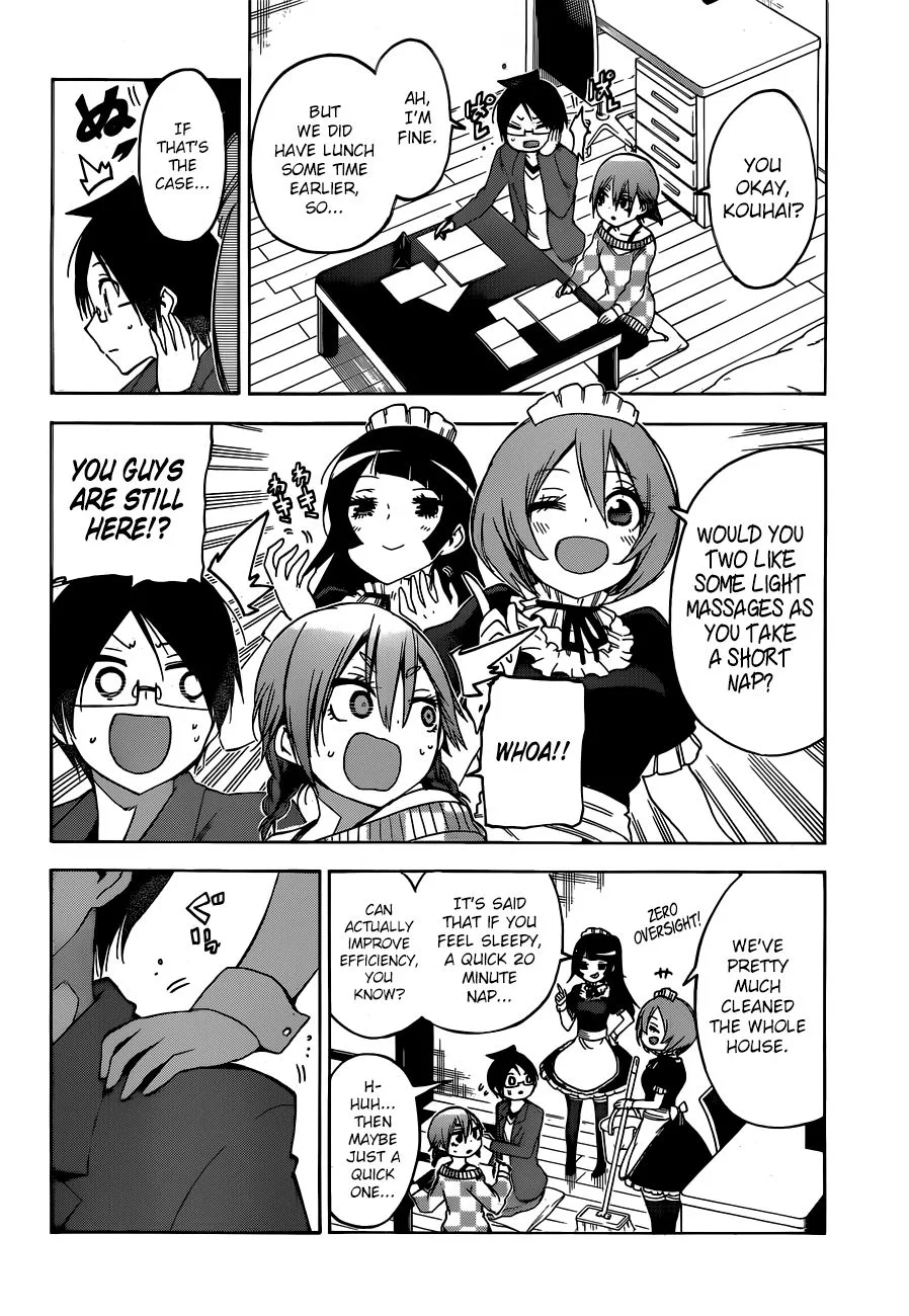 Bokutachi wa Benkyou ga Dekinai Chapter 134 page 13