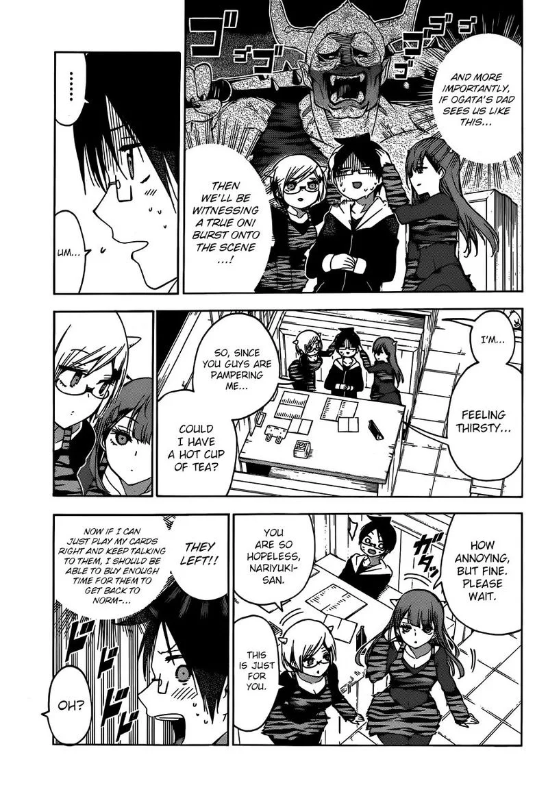 Bokutachi wa Benkyou ga Dekinai Chapter 135 page 13