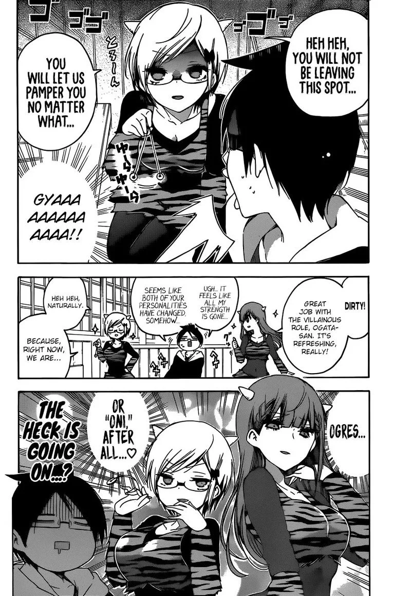 Bokutachi wa Benkyou ga Dekinai Chapter 135 page 10