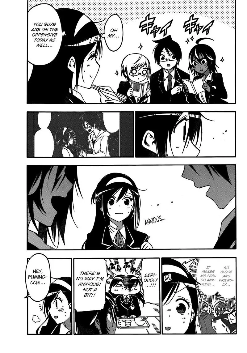 Bokutachi wa Benkyou ga Dekinai Chapter 136 page 5