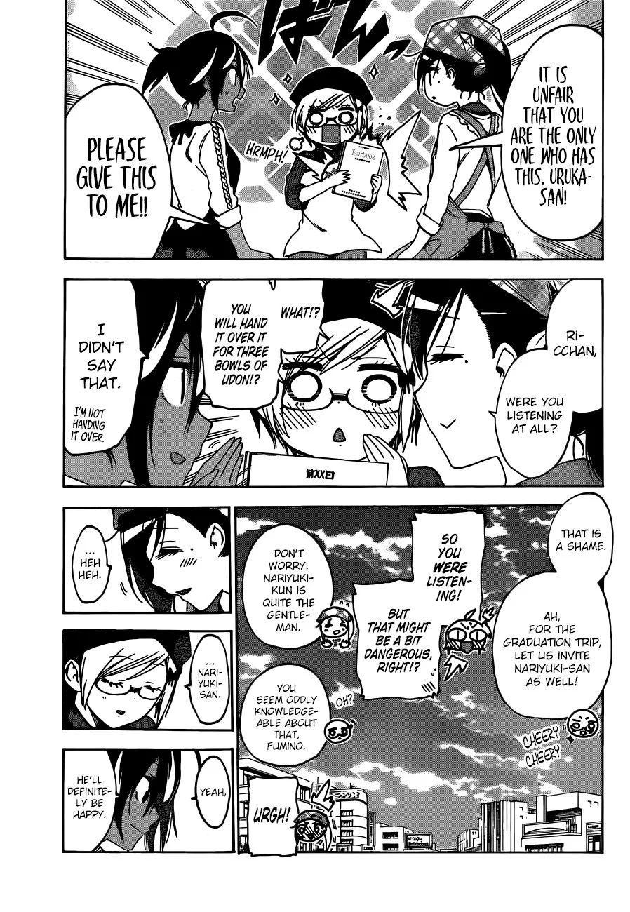 Bokutachi wa Benkyou ga Dekinai Chapter 137 page 15
