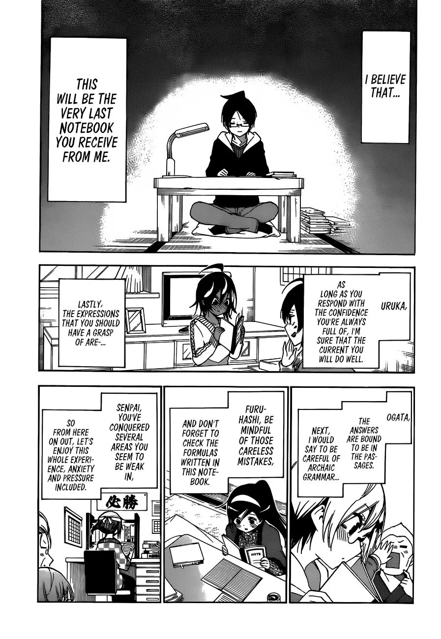 Bokutachi wa Benkyou ga Dekinai Chapter 139 page 14