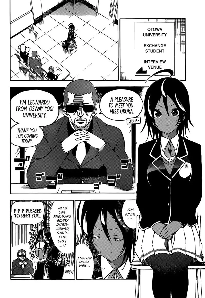 Bokutachi wa Benkyou ga Dekinai Chapter 140 page 4