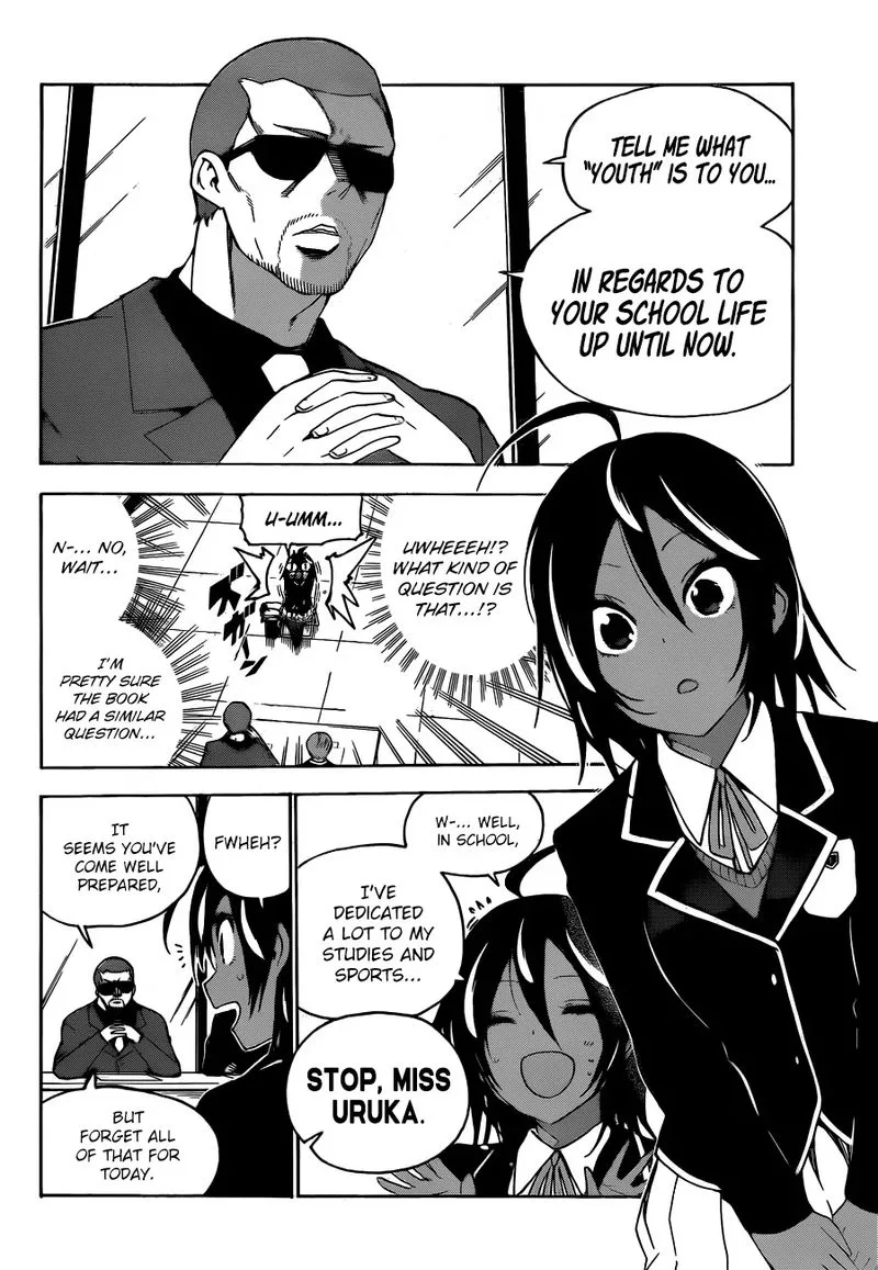Bokutachi wa Benkyou ga Dekinai Chapter 140 page 6