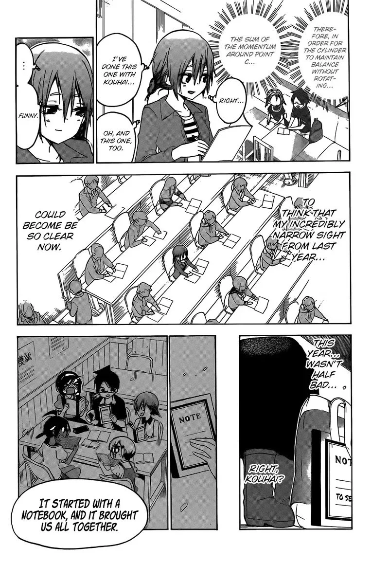 Bokutachi wa Benkyou ga Dekinai Chapter 140 page 14